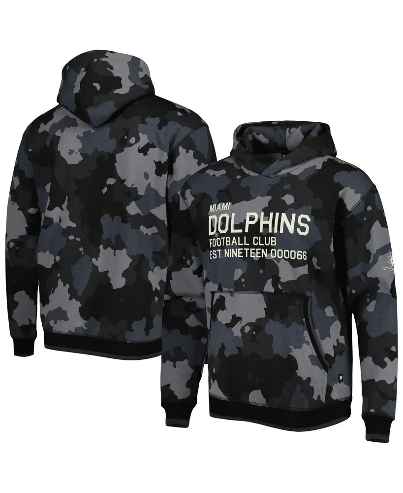 The Wild Collective Men's Black Philadelphia Eagles Camo Pullover Hoodie