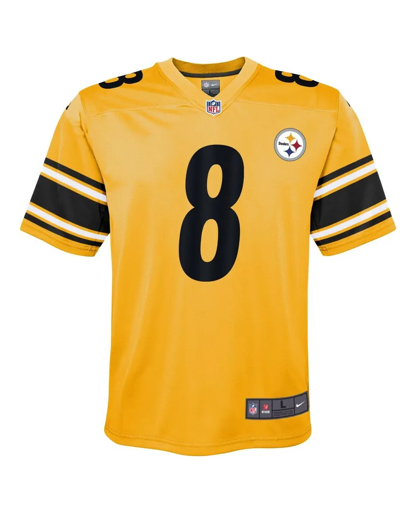 Big Boys Nike Kenny Pickett Gold Pittsburgh Steelers Inverted Game Jersey