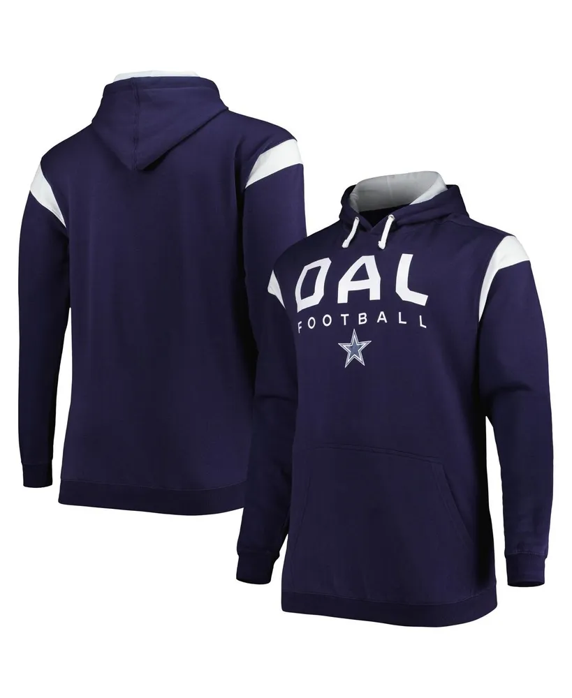 Fanatics Men's Branded Navy and White Dallas Cowboys Big Tall