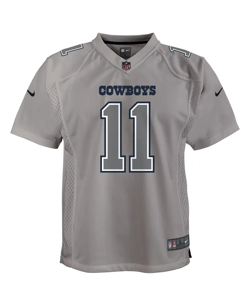 Big Boys Nike Micah Parsons Gray Dallas Cowboys Atmosphere Game Jersey