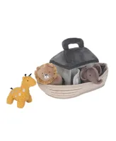 Lambs & Ivy Baby Noah Interactive Plush Boat/Ark with Stuffed Animal Toys