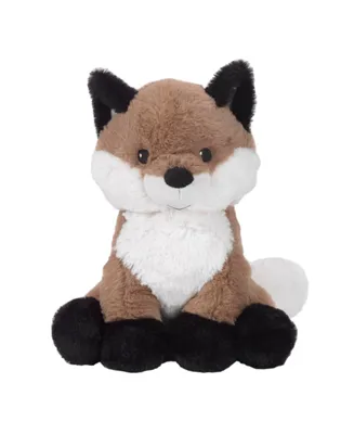 Lambs & Ivy Painted Forest Brown/White Plush Fox Stuffed Animal - Knox