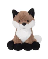 Lambs & Ivy Painted Forest Brown/White Plush Fox Stuffed Animal - Knox