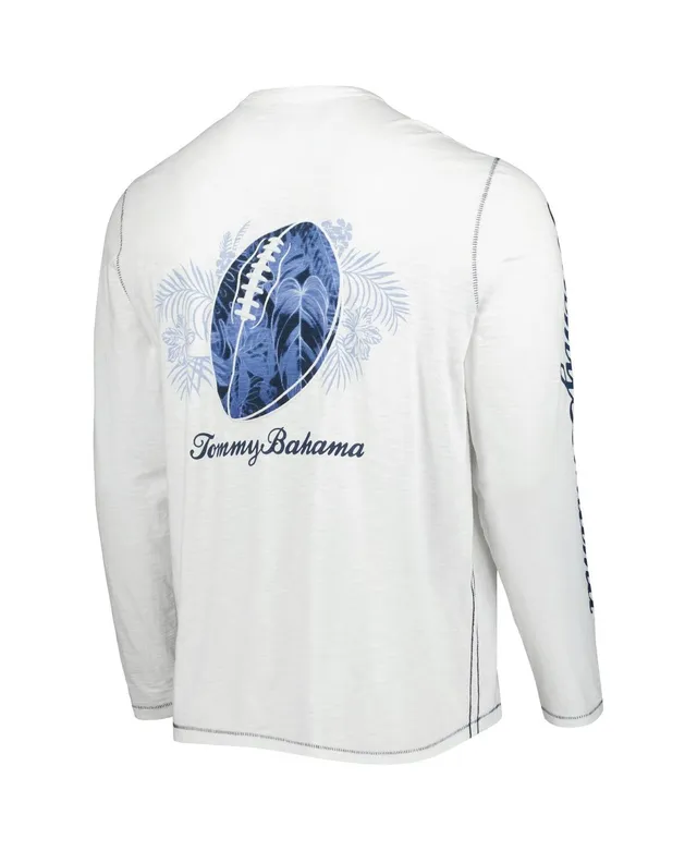Lids New York Giants Tommy Bahama Laces Out Billboard Long Sleeve T-Shirt -  White