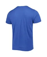 Men's Homage Josh Allen Heathered Royal Buffalo Bills Nfl Blitz Player Tri-Blend T-shirt