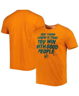 Men's Homage Orange Miami Dolphins Hyper Local Tri-Blend T-shirt