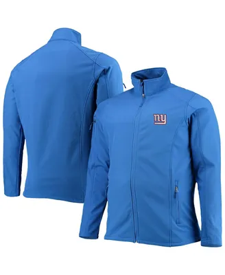Men's Dunbrooke Royal New York Giants Big and Tall Sonoma Softshell Full-Zip Jacket