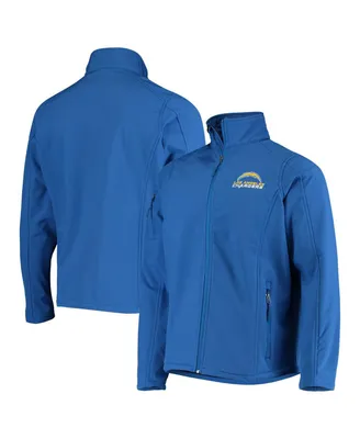Men's Dunbrooke Powder Blue Los Angeles Chargers Sonoma Softshell Full-Zip Jacket