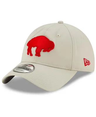 Men's New Era Khaki Buffalo Bills Historic Playmaker 9TWENTY Adjustable Hat