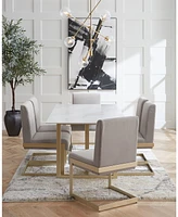 Emila 78" Rectangle Sintered Stone Mix and Match Dining Table, Created for Macy's