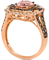 Le Vian Peach Morganite (1-1/3 ct. t.w.) & Diamond (1