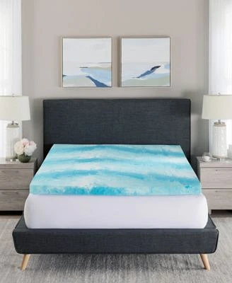 Prosleep Cooling Gel Swirl 3 Memory Foam Mattress Toppers