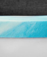 Closeout! ProSleep Cooling Gel Swirl 3" Memory Foam Mattress Topper