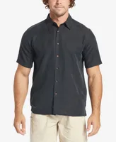 Quiksilver Waterman Men's Manele Bay Short Sleeves Shirt