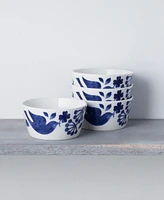 Noritake Sandefjord Set Of 4 Cereal Bowls 25 Oz.