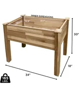 Jumbl Raised Garden Bed, Elevated Herb Garden Planter for Patio & More