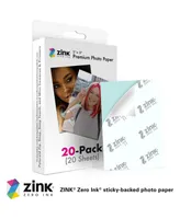 Zink 2" x 3” Premium Instant Photo Paper - 20 Sheets