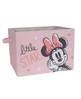 Lambs & Ivy Disney Baby Minnie Mouse Pink Foldable Storage Basket/Container/Bin