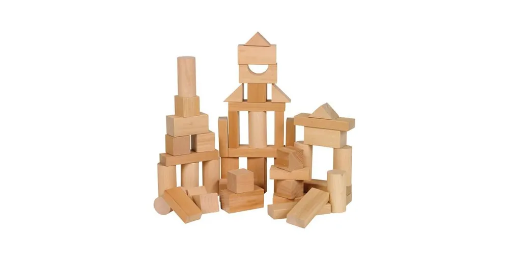 Small World Toys Toddler Blocks - 50 Pieces