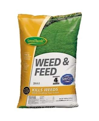 Green Thumb Weed and Feed Lawn Fertilizer With Surfcote
