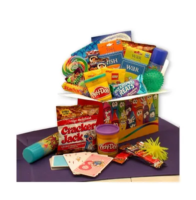 Gbds Kids Just Wanna Have Fun Care Package - gift for kids - gift for child - 1 Basket