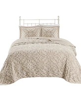 Madison Park Sabrina Tufted Chenille 3-Pc. Bedspread Set