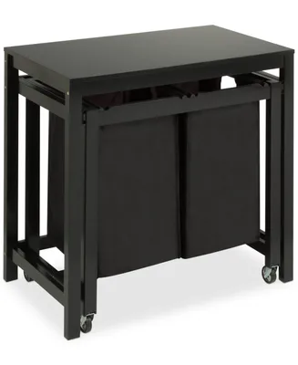 Honey Can Do Double Laundry Sorter Folding Table