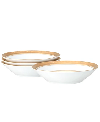 Noritake Crestwood Gold Set of 4 Fruit Bowls, Service For 4