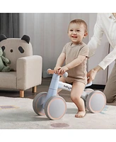 Costway Baby Balance Bikes w/4 Wheels for 12-36 Months Mini Bike