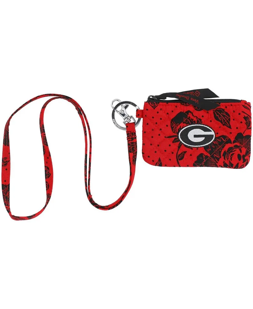 Women's Vera Bradley Georgia Bulldogs Rain Garden Zip Id Lanyard