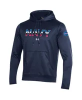 Men's Under Armour Navy Navy Midshipmen 2022 Special Games Nasa Pullover Hoodie