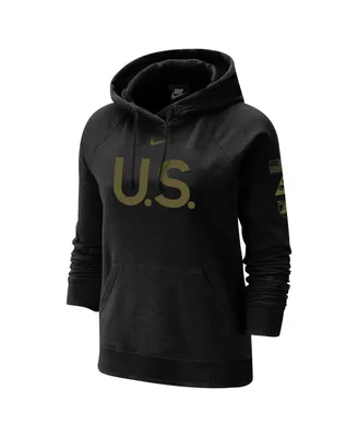 Women's Nike Black Army Knights 1st Armored Division Old Ironsides Operation Torch Pullover Hoodie