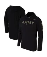 Men's Nike Black Army Black Knights 1st Armored Division Old Ironsides Rivalry Long Sleeve Hoodie T-shirt