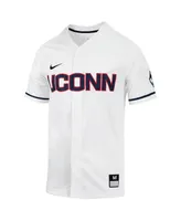 Nike Men's UConn Huskies Replica Full-Button Baseball Jersey