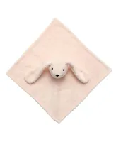 Lambs & Ivy Pink Bunny Soft Baby/Child/Toddler Plush Lovey Security Blanket