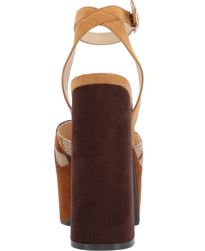 Journee Collection Women's Asherby Platform Sandals