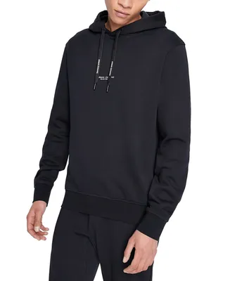 A|X Armani Exchange Men's Milano/New York Pullover Logo Hoodie