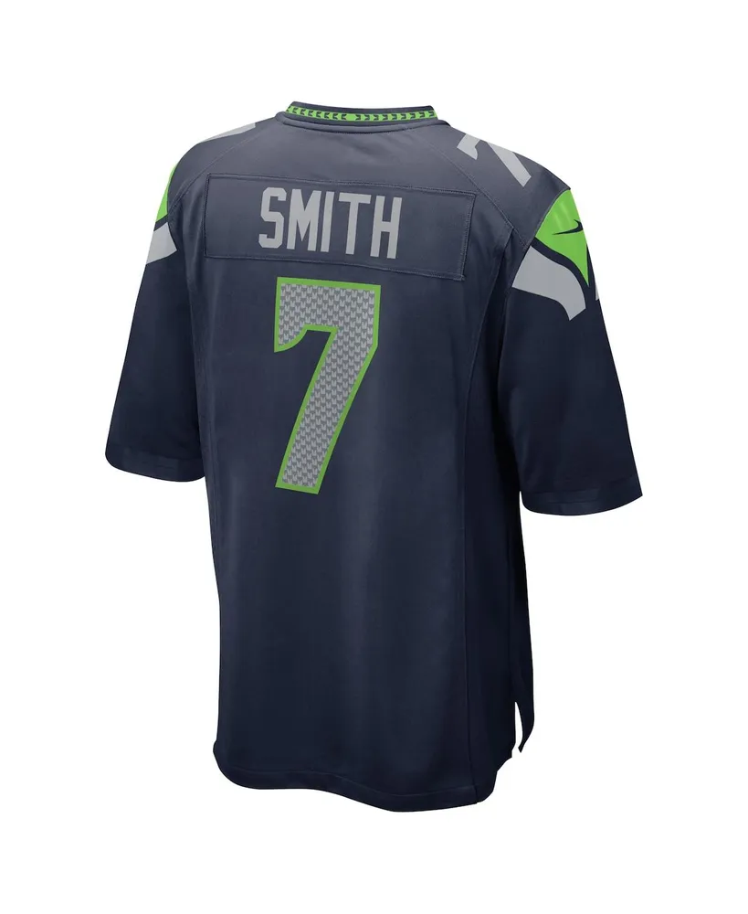 Men's Nike Geno Smith College Navy Seattle Seahawks Game Jersey