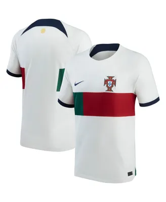 Men's Nike White Portugal National Team 2022/23 Away Breathe Stadium Replica Blank Jersey