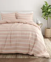 ienjoy Home Ultra Soft Stripe Reversible 3- Pc. Comforter Set