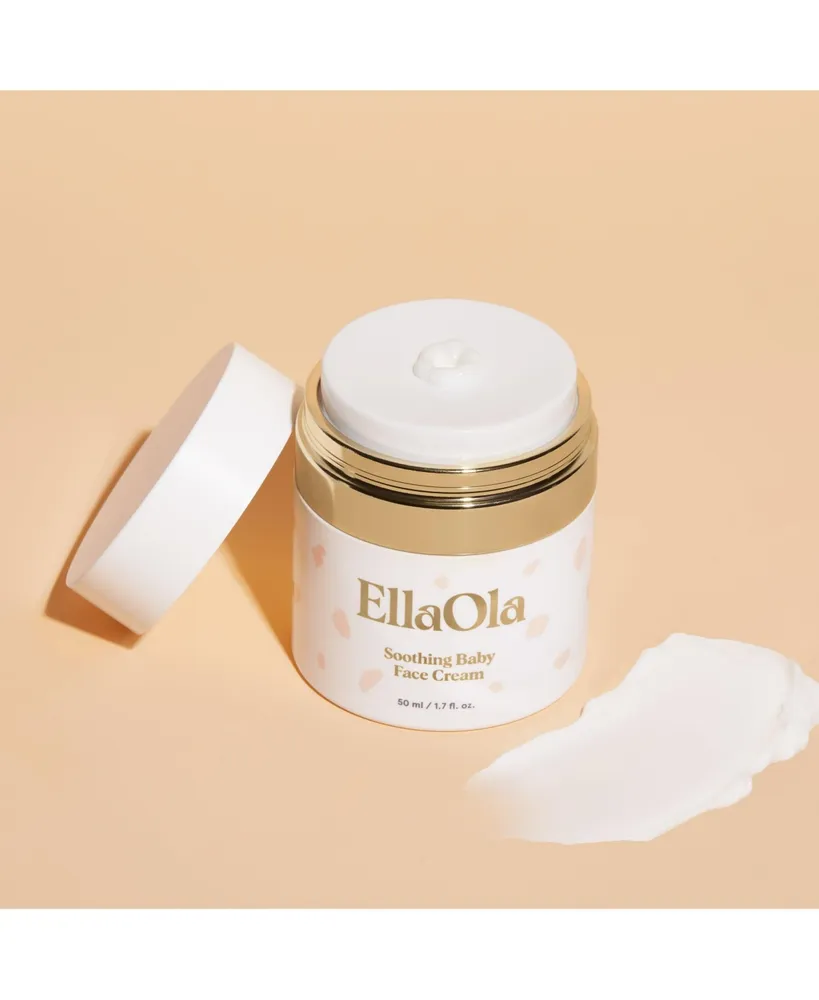 EllaOla Moisturizing Baby Face Cream | Made with Organic ,Plant-Based Ingredients | Fragrance Free | 96 Hours of Hydration