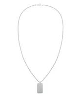 Tommy Hilfiger Men's Stainless Steel Dog Tag Pendant Necklace