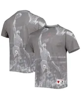 Men's Mitchell & Ness Scottie Pippen Heather Gray Chicago Bulls Above The Rim T-shirt