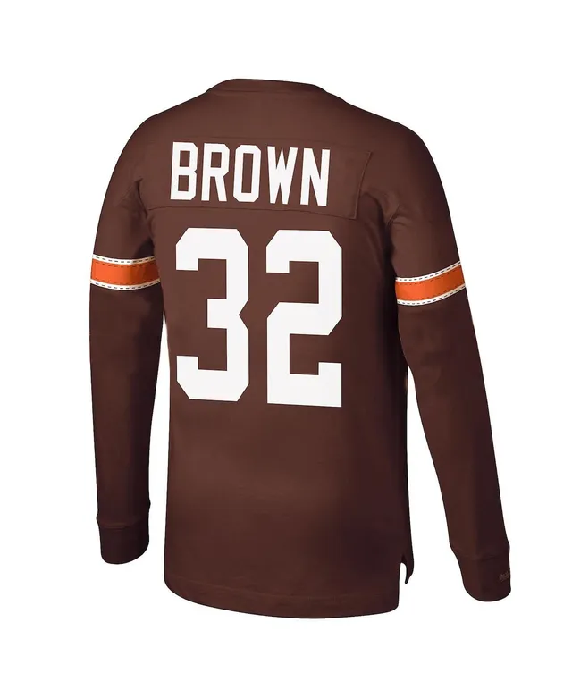 Homage Joe Thomas Brown Cleveland Browns Retired Player Caricature  Tri-blend T-shirt for Men