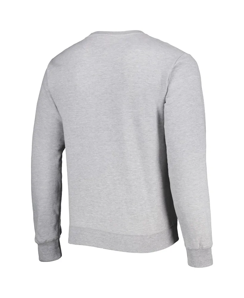 Men's League Collegiate Wear Gray Arizona State Sun Devils 1965 Arch Essential Pullover Sweatshirt