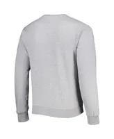 Men's League Collegiate Wear Gray Nebraska Huskers 1965 Arch Essential Pullover Sweatshirt