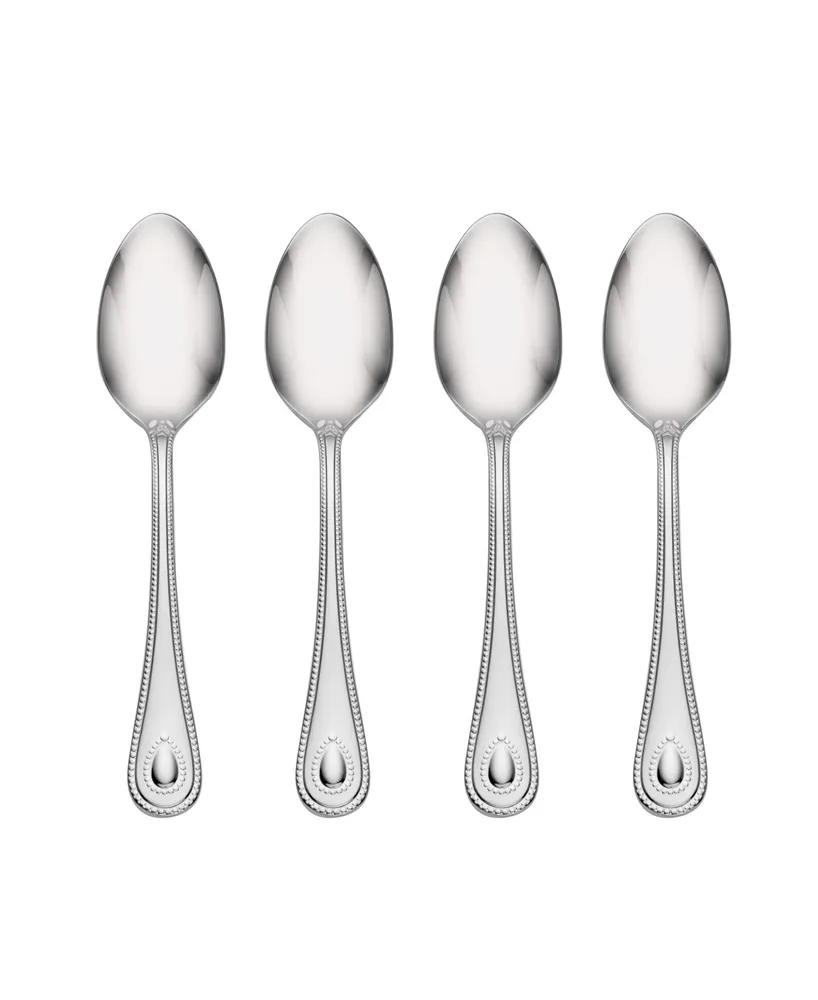 Lenox French Perle Dinner Spoons, Set of 4