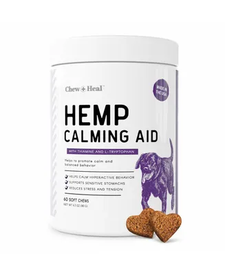Calming Aid with Hemp Supplement for Dogs