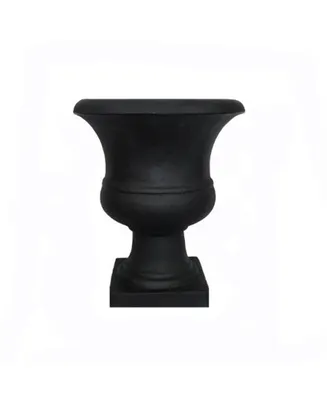 Tusco Products Outdoor Urn, 17-Inch, Black TUSUR01BK