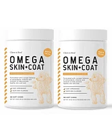 Chew + Heal Omega Skin + Coat Fish Oil Supplement for Dogs